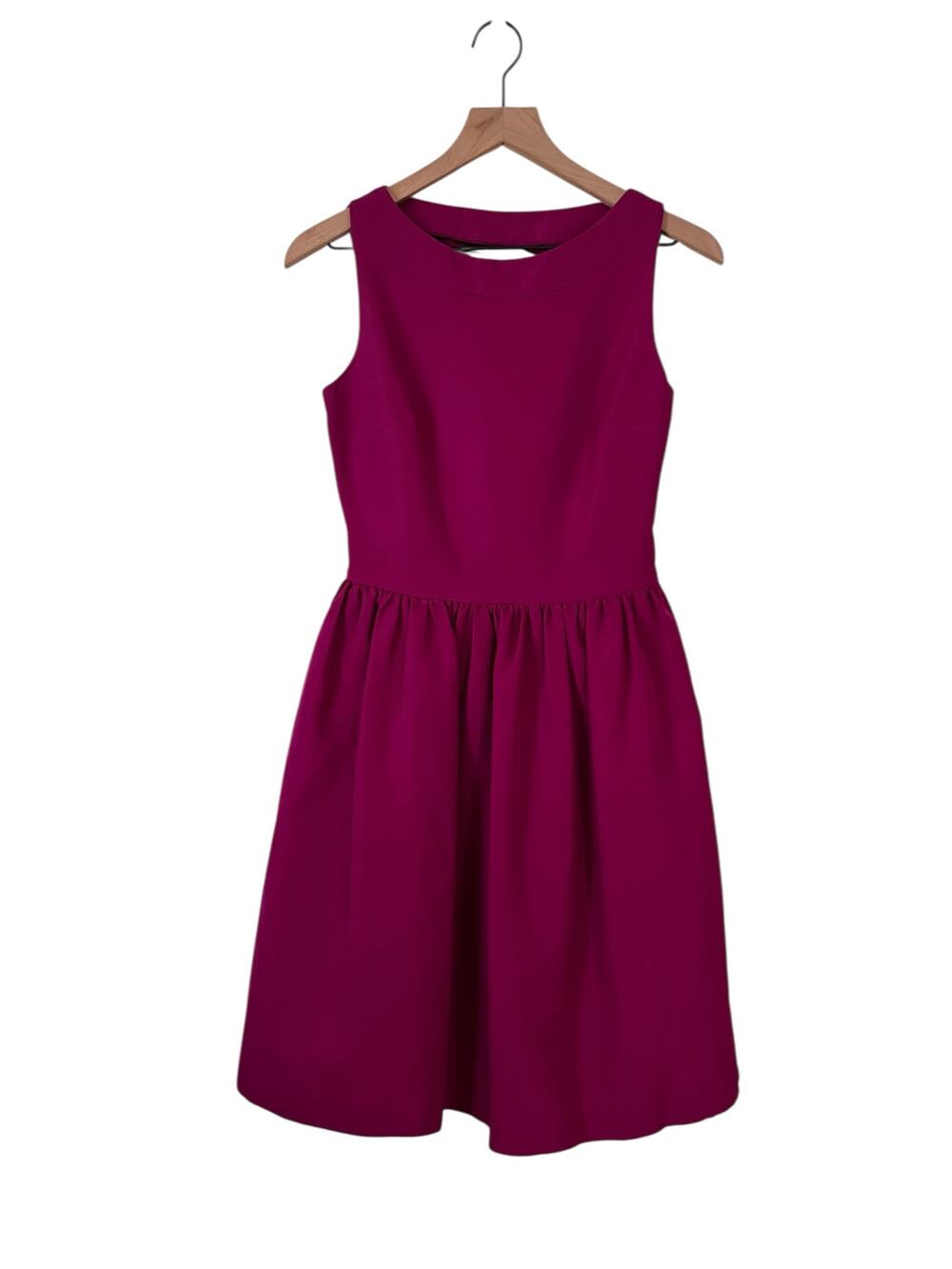 Ted Baker London Womens Pink Fuchsia Sleeveless Bow Back Julette Dress US 4